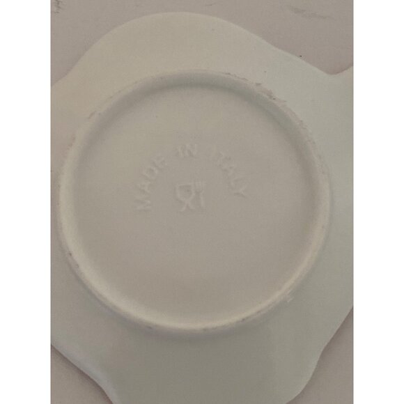 TEA BAG Holders Teapot Shape Floral RoseDesign Melamine Italy Lot of 7 - Picture 5 of 9